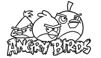 Angry Birds Ausmalbilder